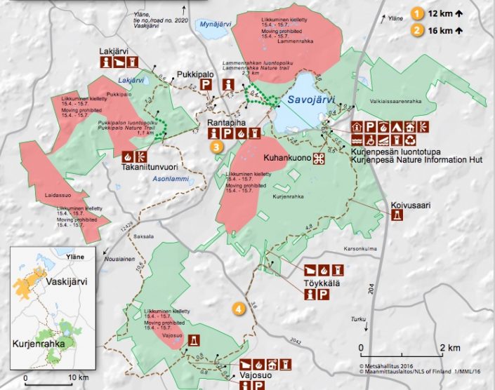 kurjenrahkan kansallispuisto kartta Kuhankuonon retkeilyreitistön polut ja vinkit   #elämääulkona kurjenrahkan kansallispuisto kartta